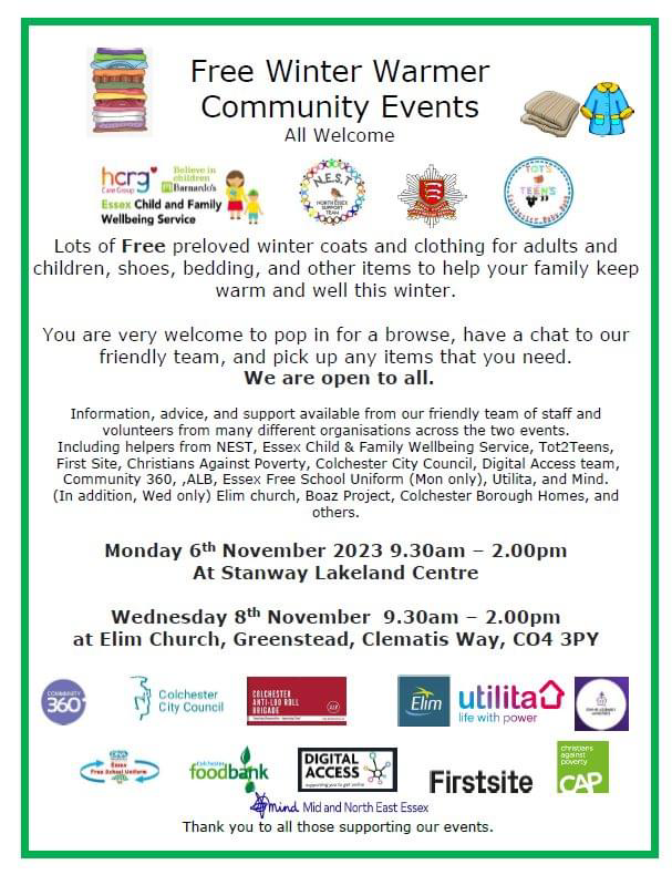 Free Winter Warmer Community Events Community 360